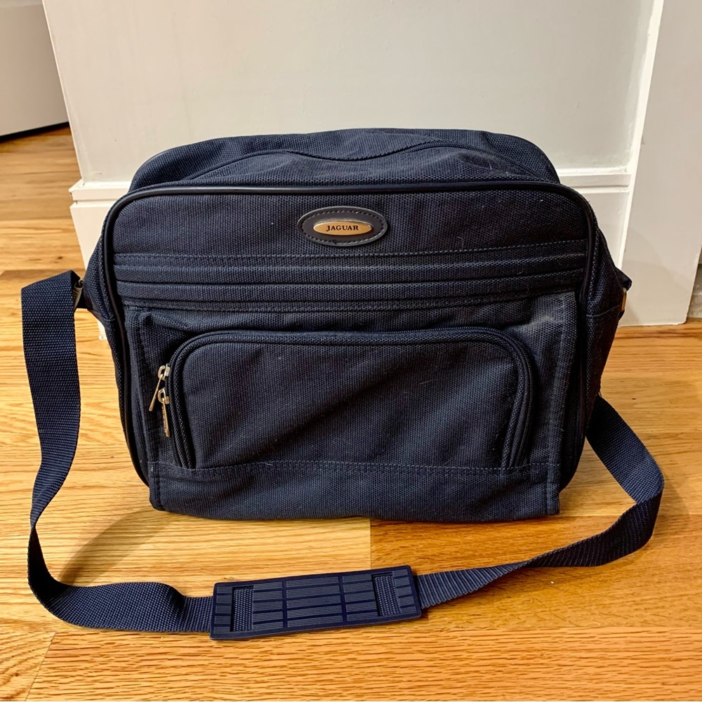 Jaguar: Blue Traveling Laptop Bag